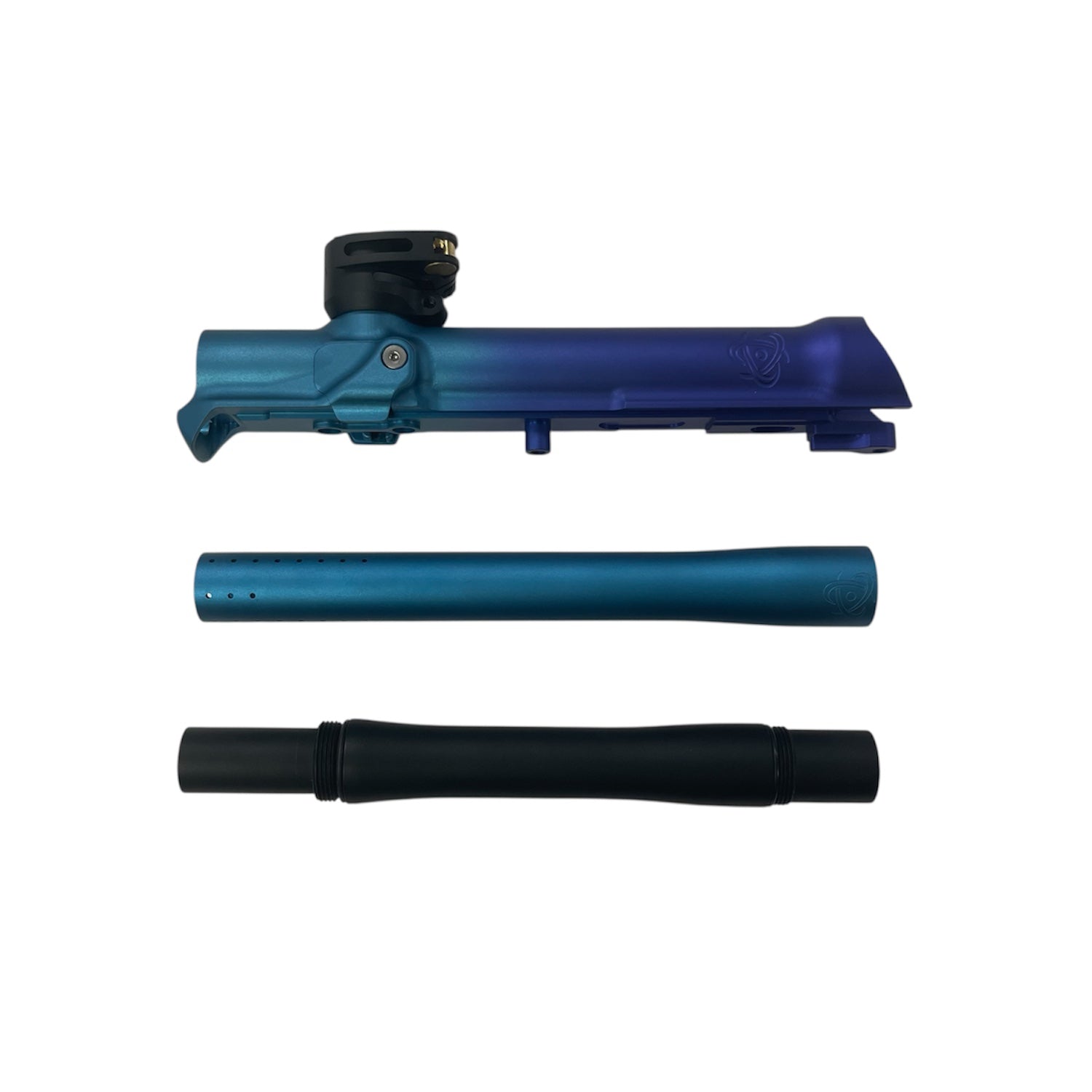 Inception Designs FLE Emek/Etha2 Body Kit w/Barrel - Purple/Blue Fade w/Black