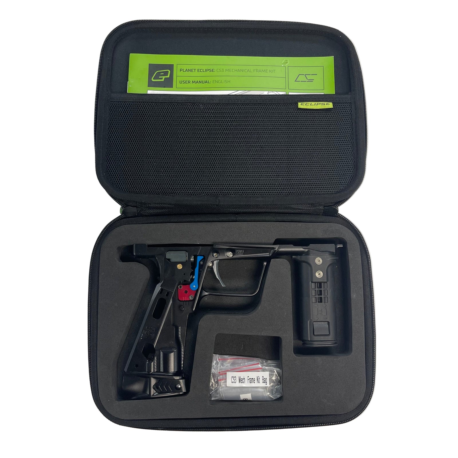 CS3 Mechanical Frame w/Silver Infamous Haptic Trigger (Used) - Black