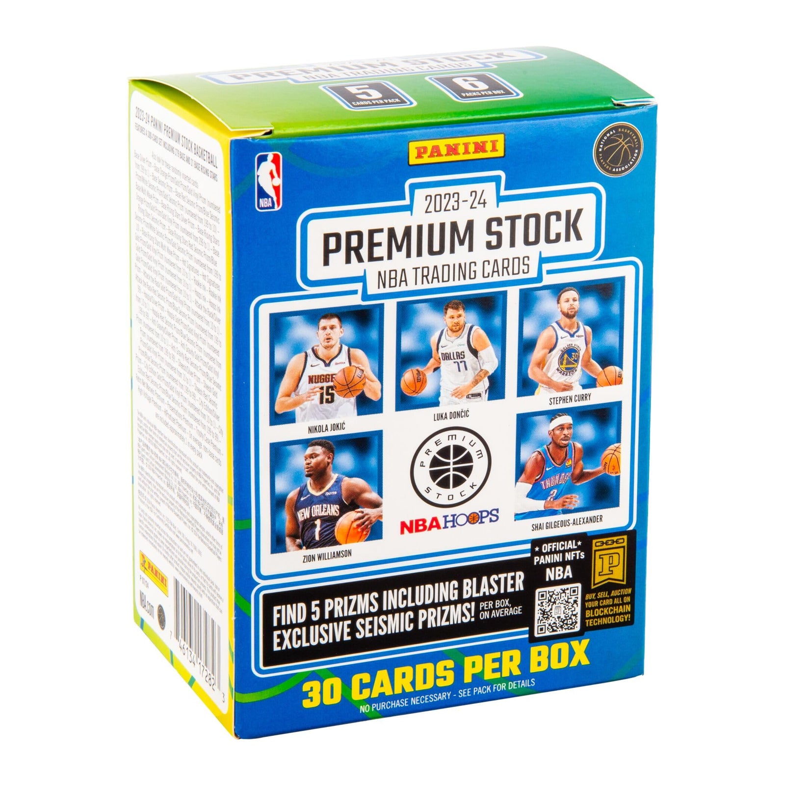 2023-24 Panini Premium Stock NBA Basketball Blaster Box