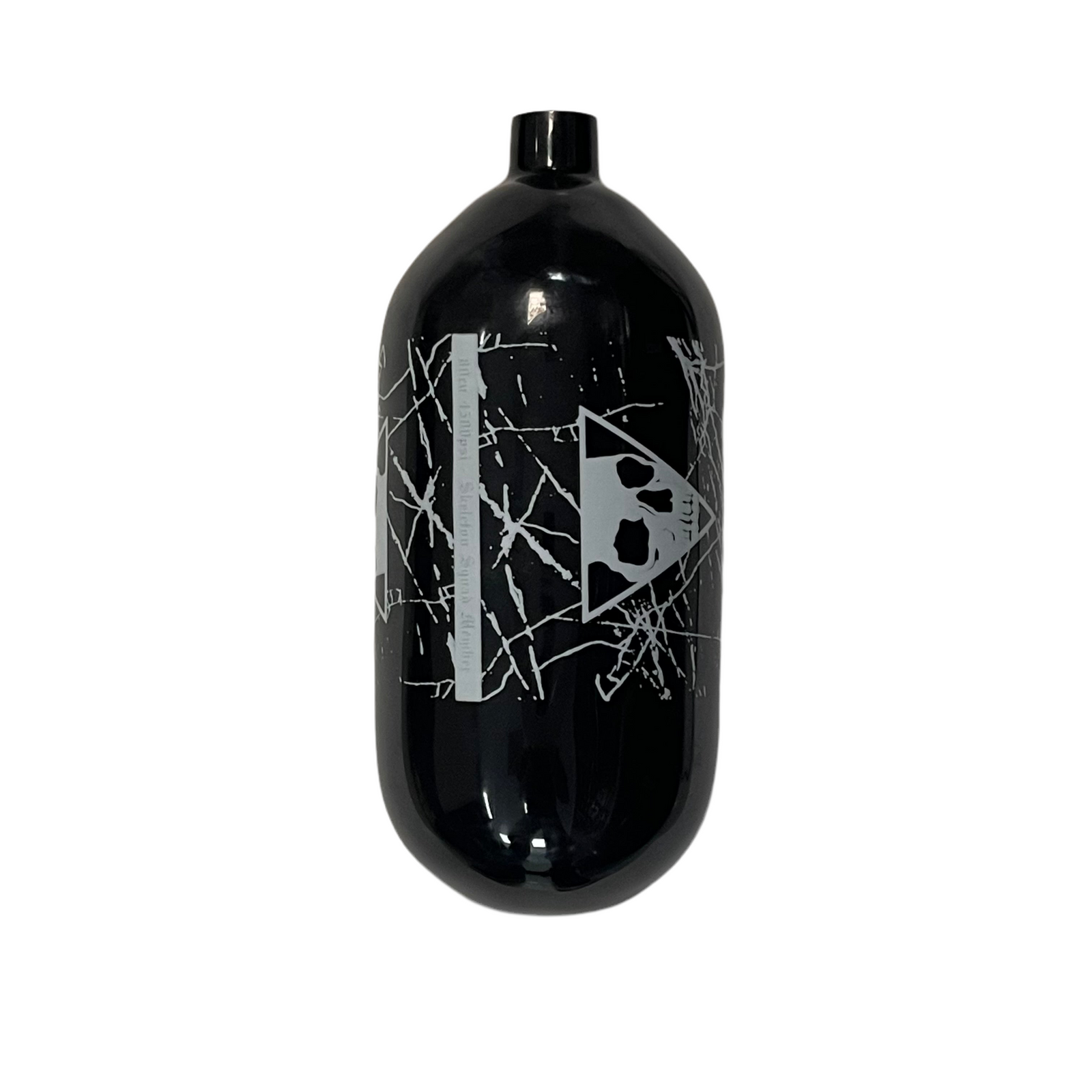 Infamous Skeleton Air 80/4500 (Used - Bottle Only) - "Skeleton Squad" (Black/White)