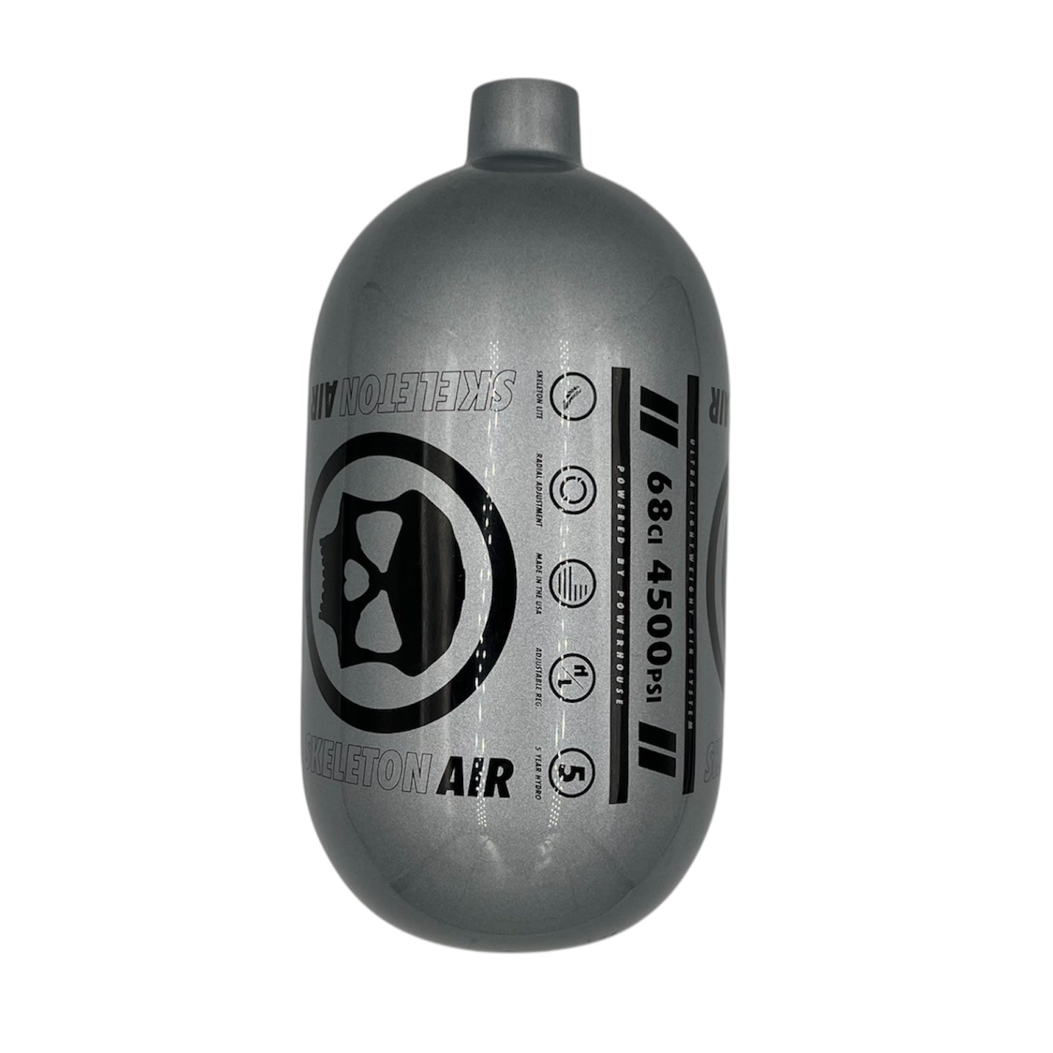 Infamous Hyperlight 68/4500 (Used - Bottle Only) - Silver/Black