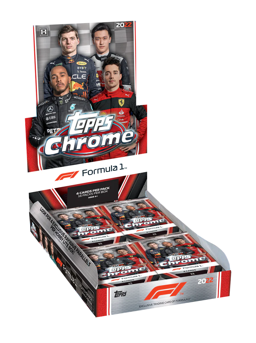 2022 Topps Chrome Formula 1 Hobby Lite Box