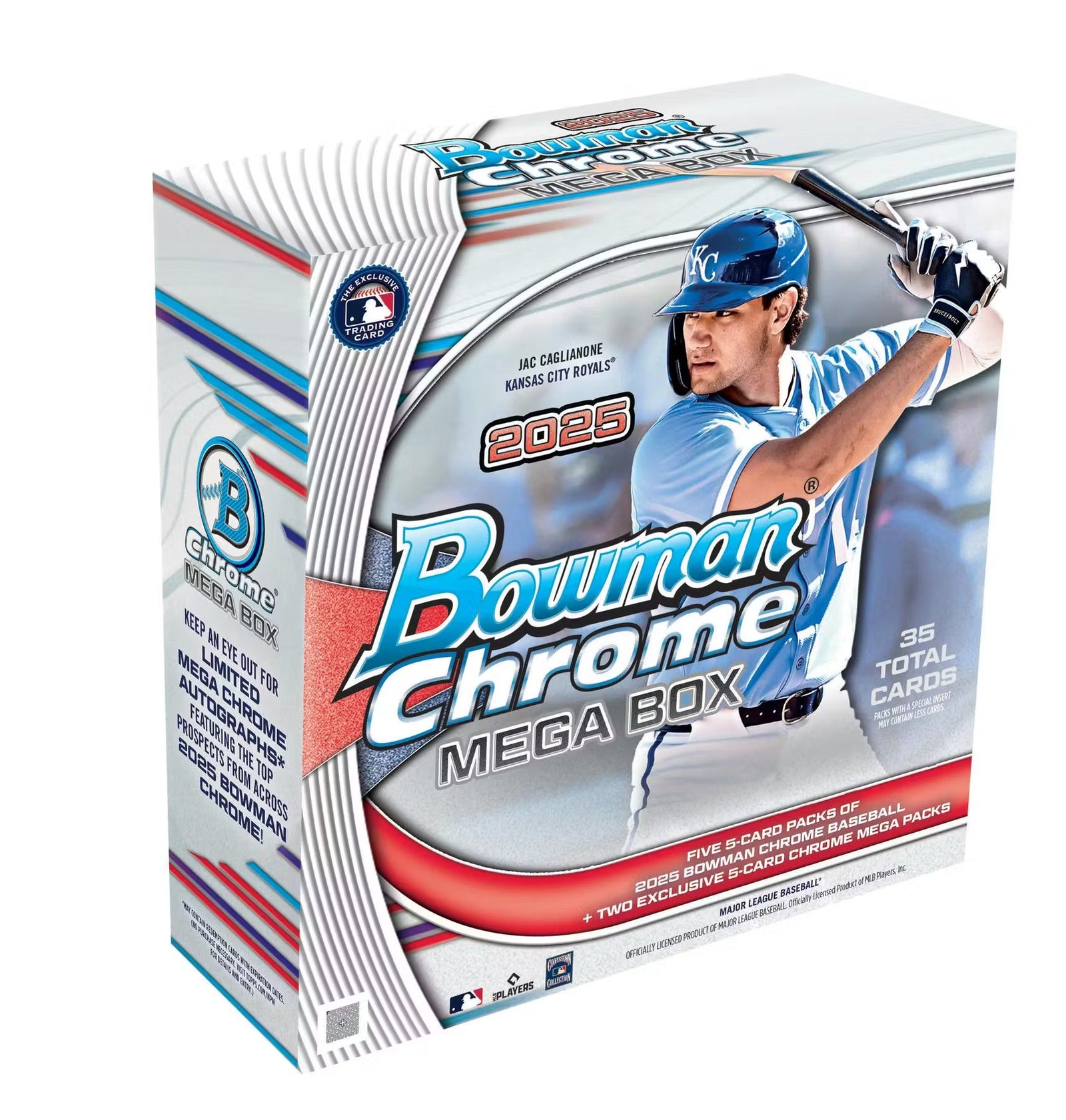2025 Topps Bowman Chrome MLB Baseball Mega Box