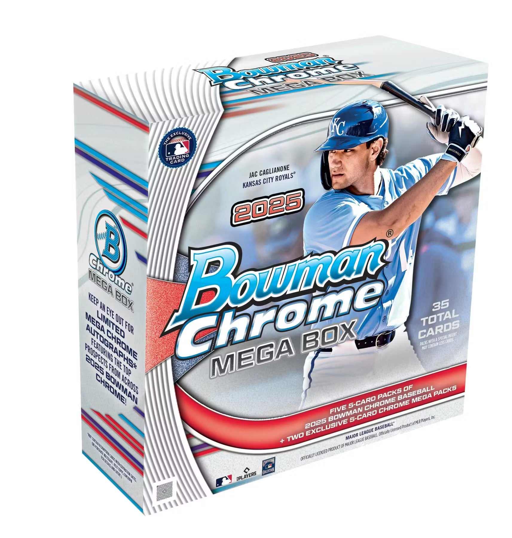 2025 Topps Bowman Chrome MLB Baseball Mega Box