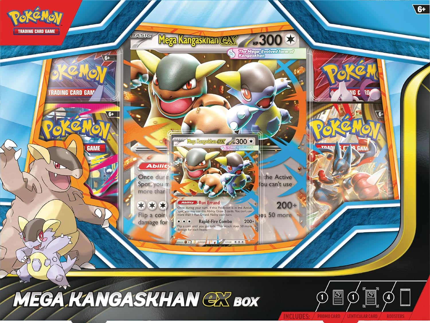 pokemon mega kangaskhan card Pokémon TCG: ex Box making it a must One Piece TCG 2nd Sleeve:Lance & Dragonite core 2019
