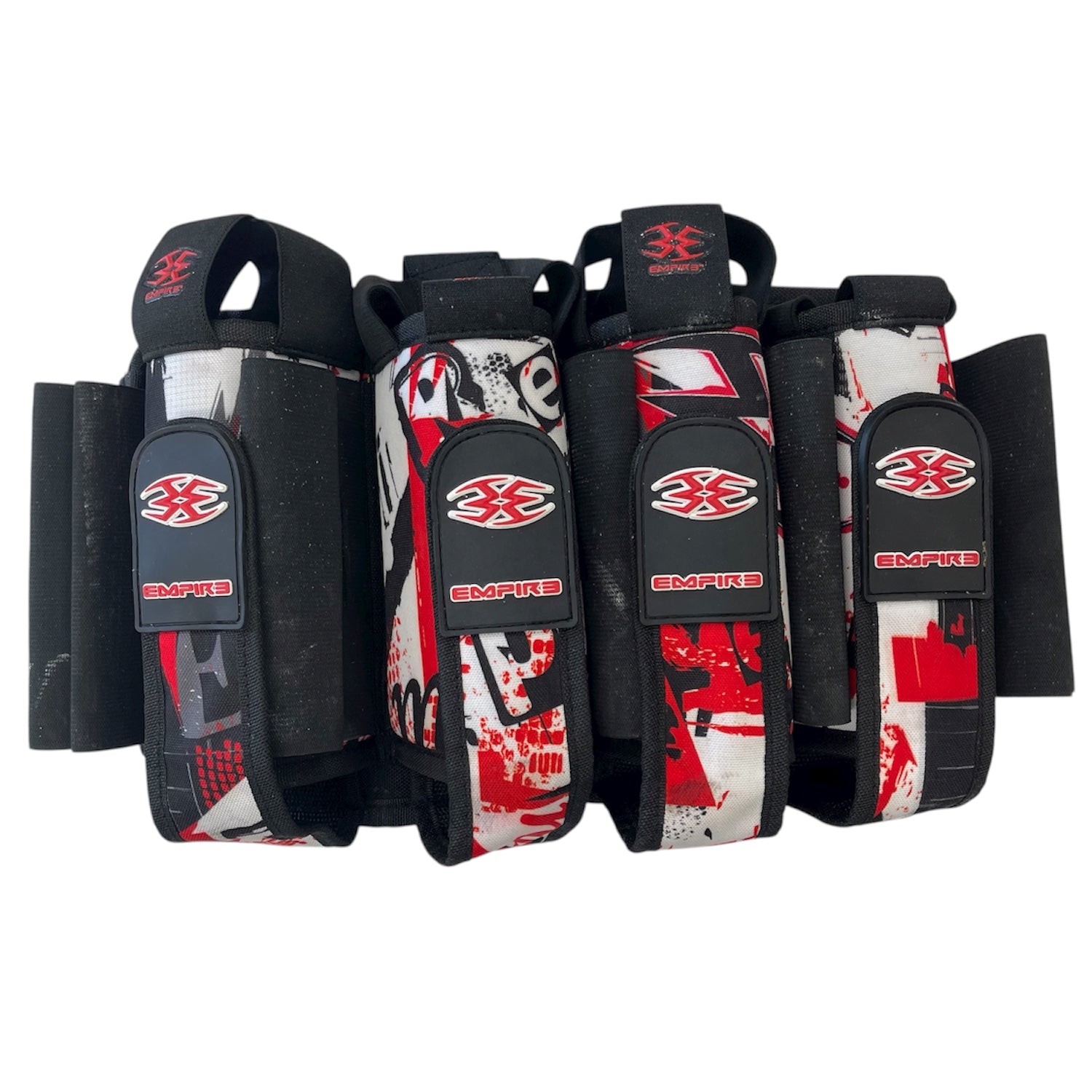 Empire 4+7 Strapped Pack - Red/White/Black Graffiti