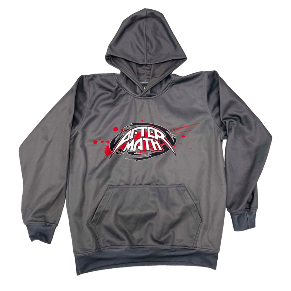 Aftermath Hoodie - Grey/Red