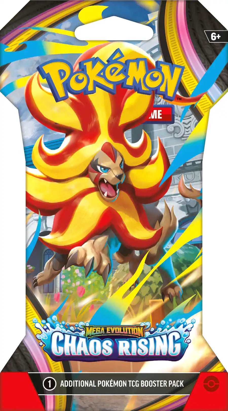 Pokémon Sleeved Booster Pack - ME04 - Chaos Rising