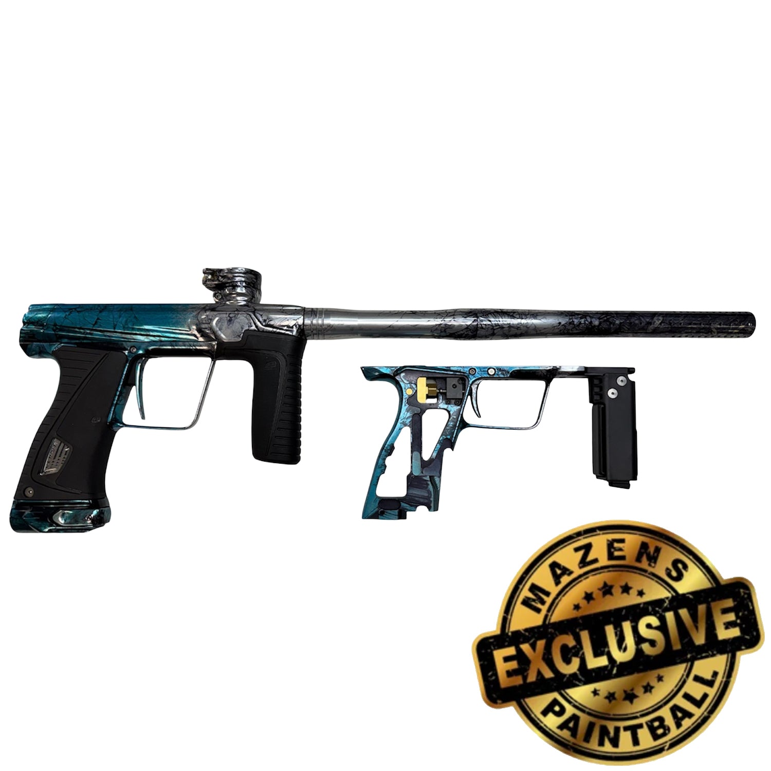 Planet Eclipse Gtek 180R w/Mech - Ice Marble - Mazens Paintball