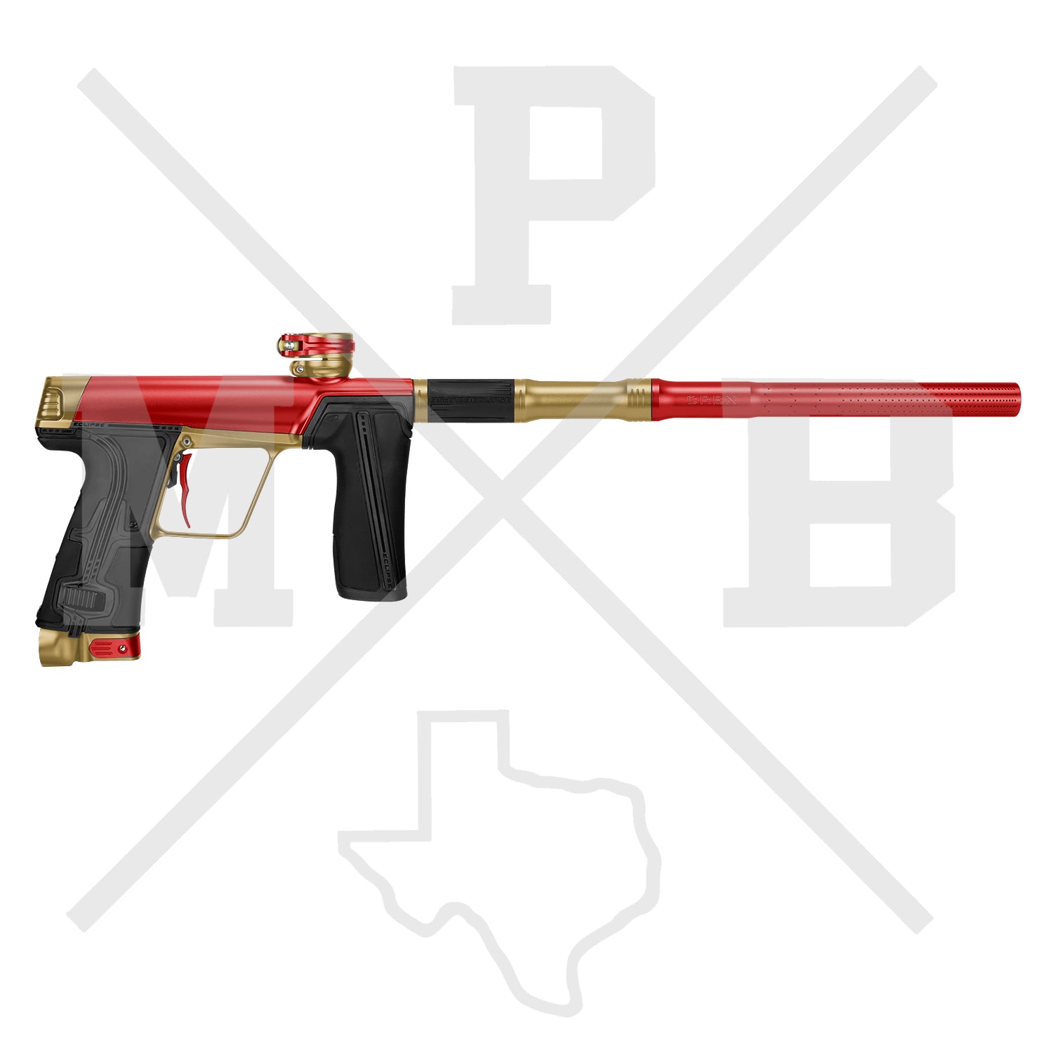 Planet Eclipse CS3Pro - Red/Gold