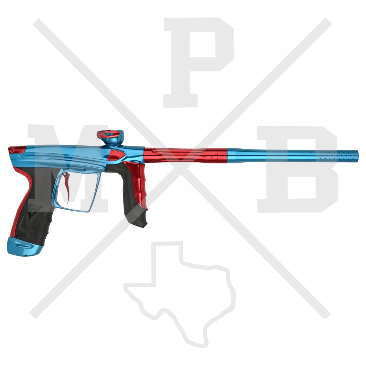 DLX Luxe AIRE - Gloss Blue/Gloss Red