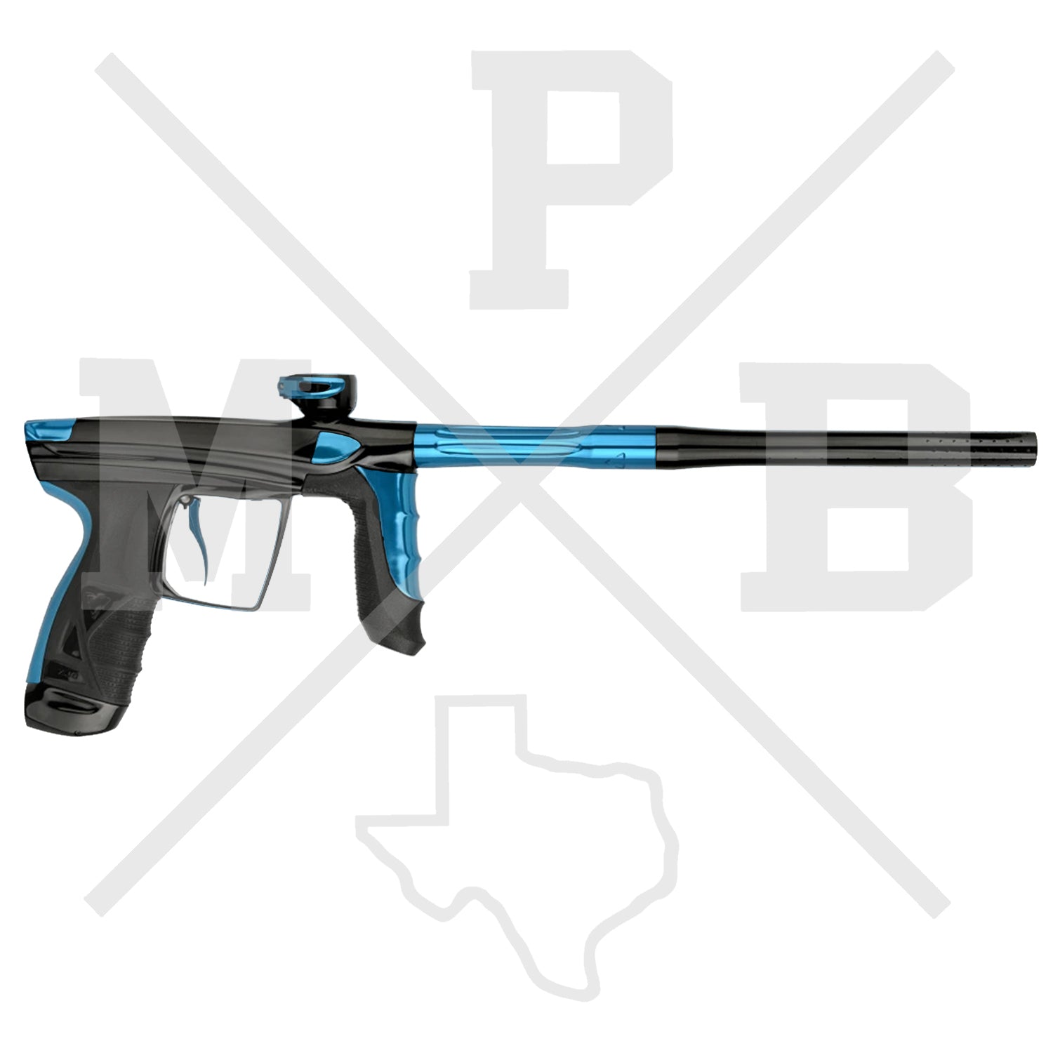 DLX Luxe AIRE - Gloss Black/Gloss Blue
