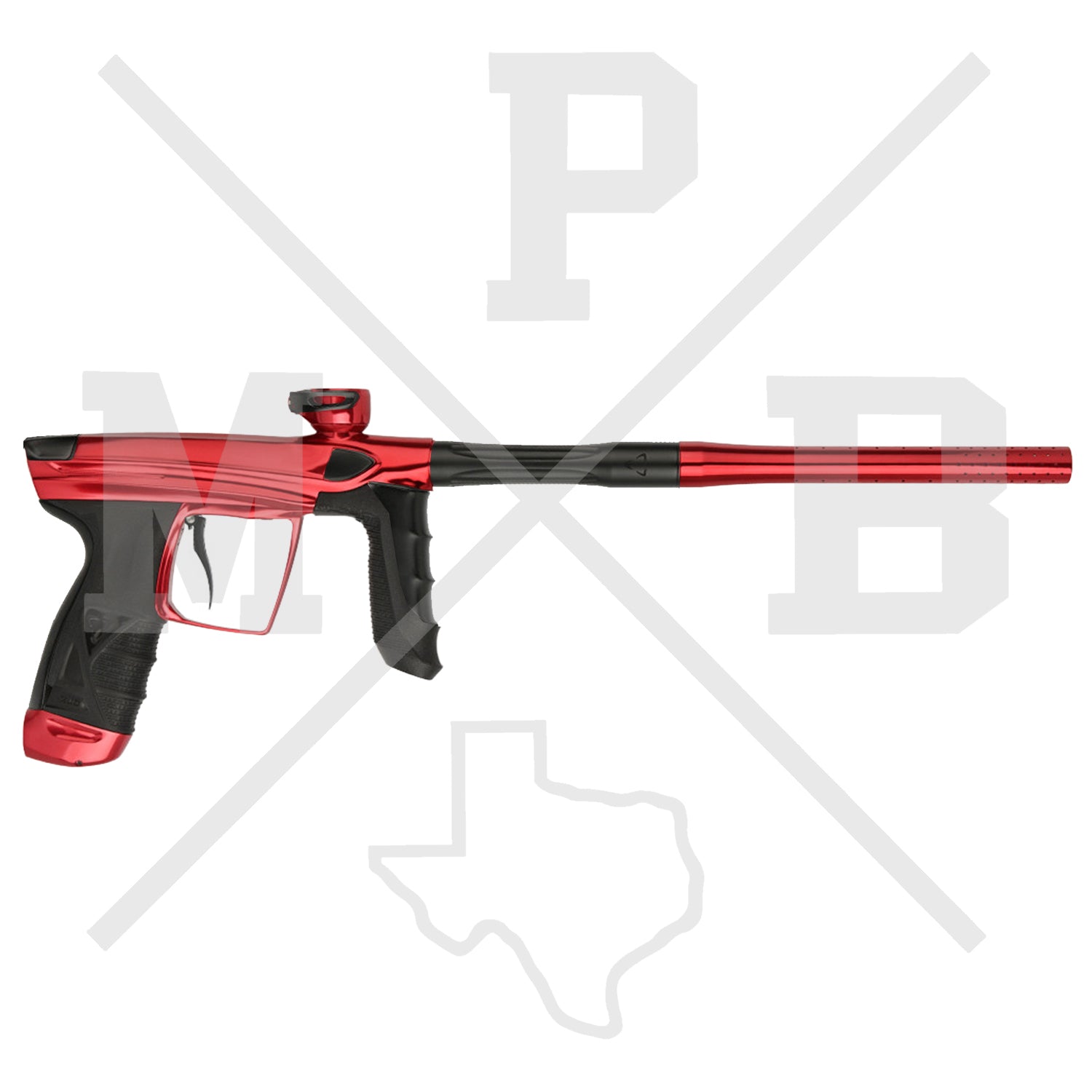 DLX Luxe AIRE - Gloss Red/Dust Black