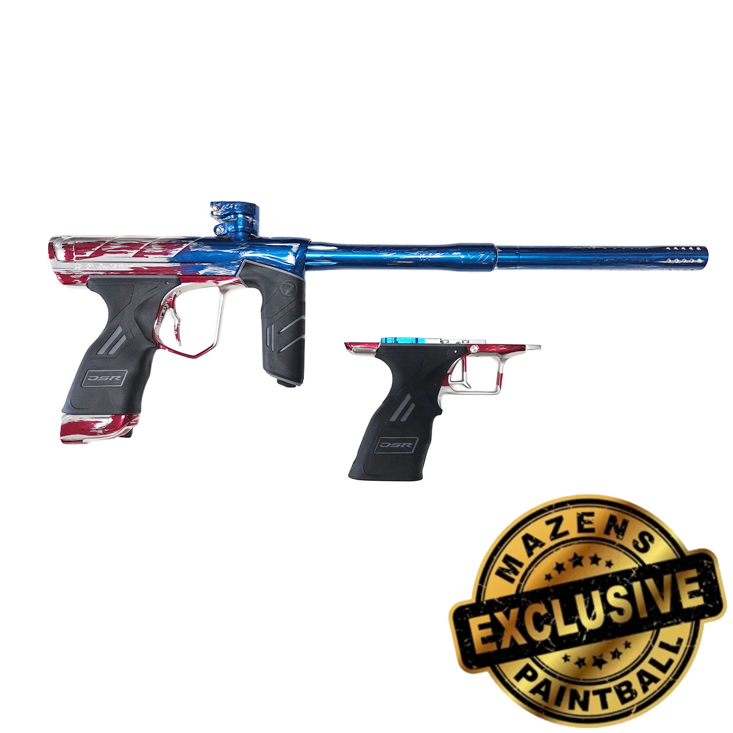 Dye DSR Pro w/Mech - Brushed Flag
