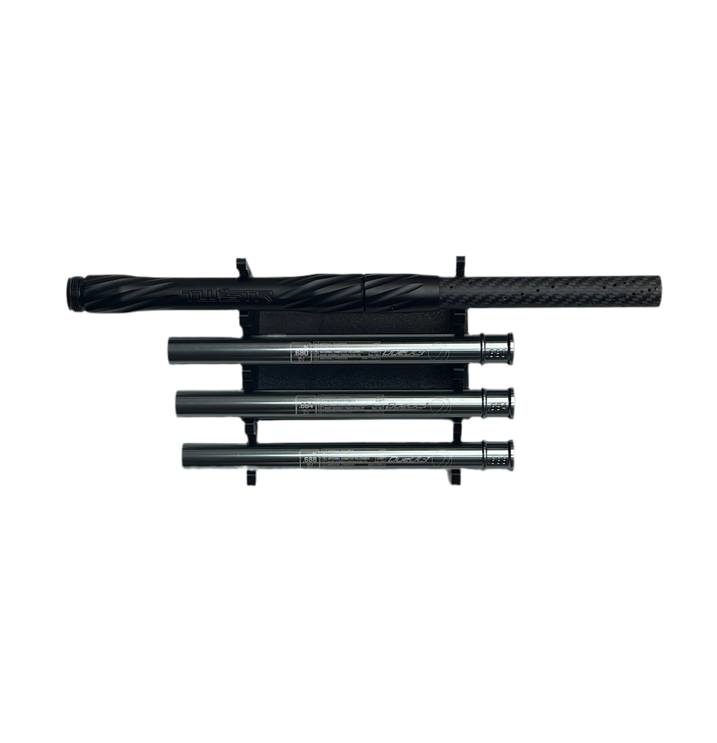 TWSTR EF-5 UL-I Barrel System - Autococker - Carbon Fiber/Dust Black