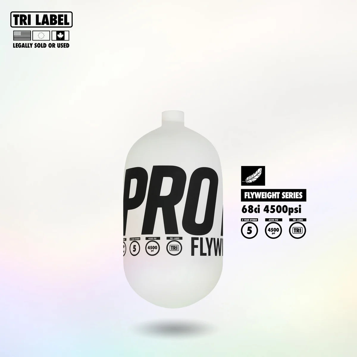Infamous Flyweight "Pro DNA" 68/4500 (Bottle Only) - Pearl White