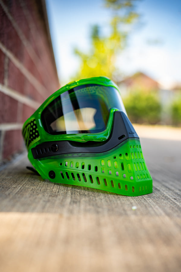 JT Spectra Proflex Goggle - Lucky 15's Ice Green - Mazens Paintball