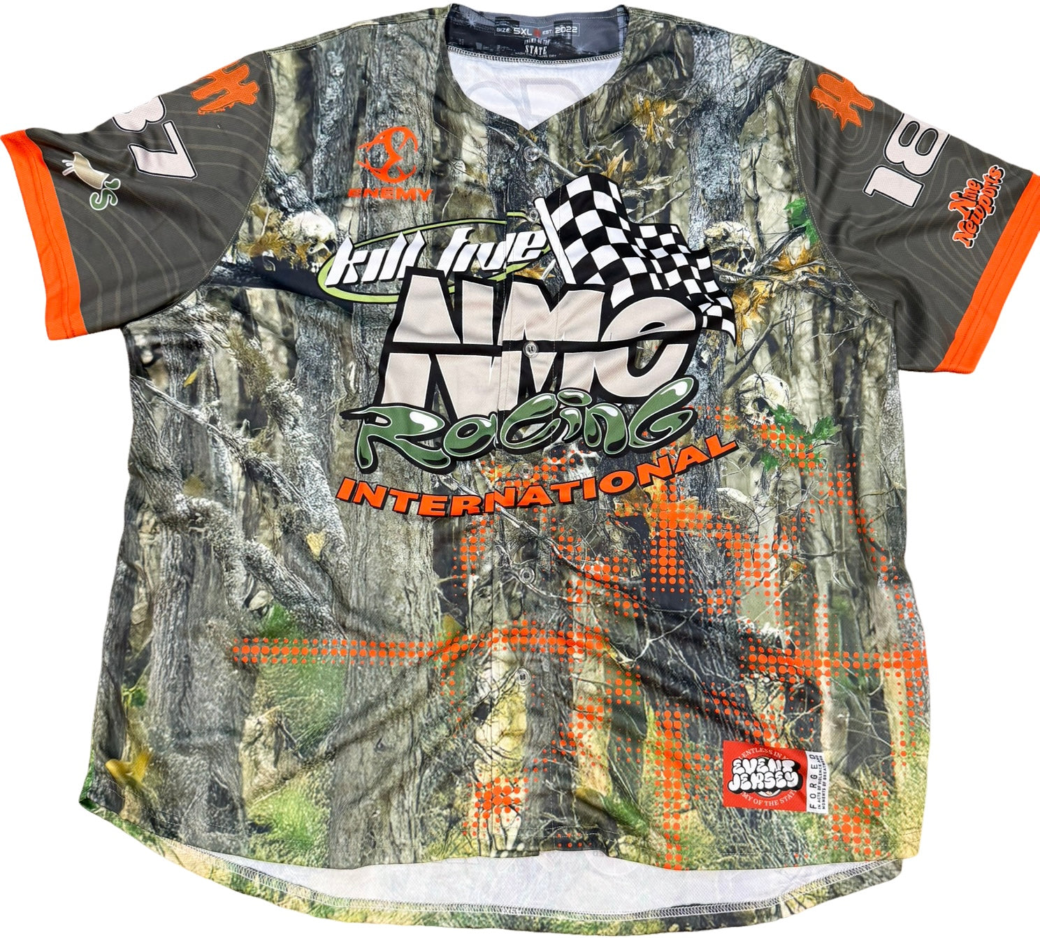 Enemy Of The State Jersey - Deadtree Baseball