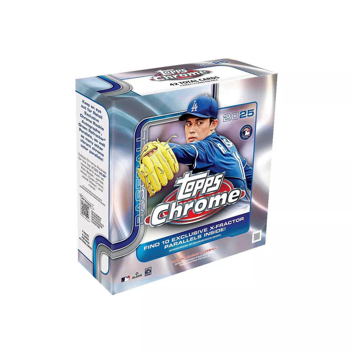 2025 Topps Chrome MLB Baseball Mega Box