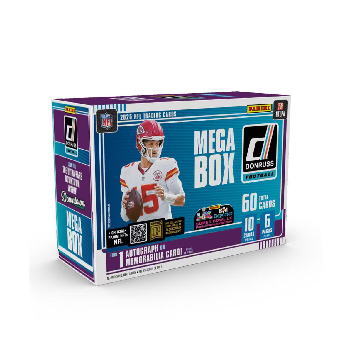 2025 Panini Donruss NFL Football Mega Box (Blue Scope)