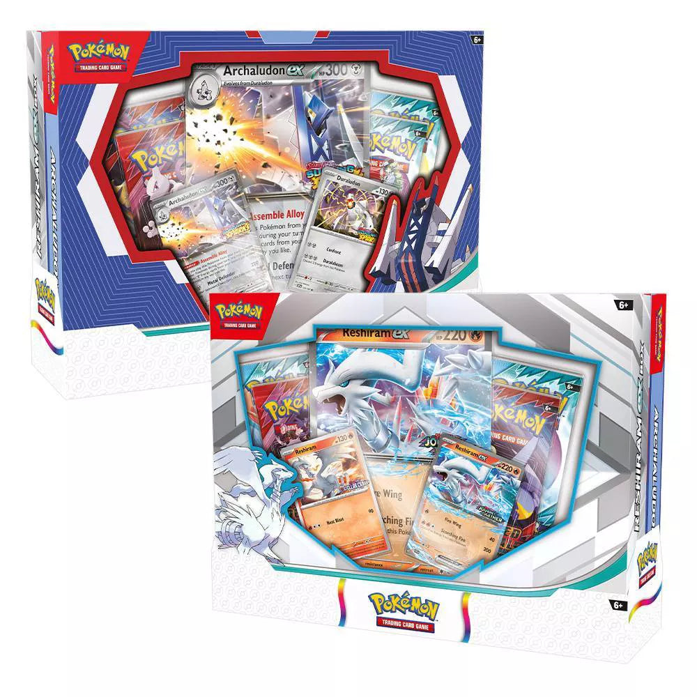 Pokmon Archaludon ex & Reshiram ex Bundle - Mazens Paintball Pokmon Archaludon ex & Reshiram ex Bundle - Mazens Paintball