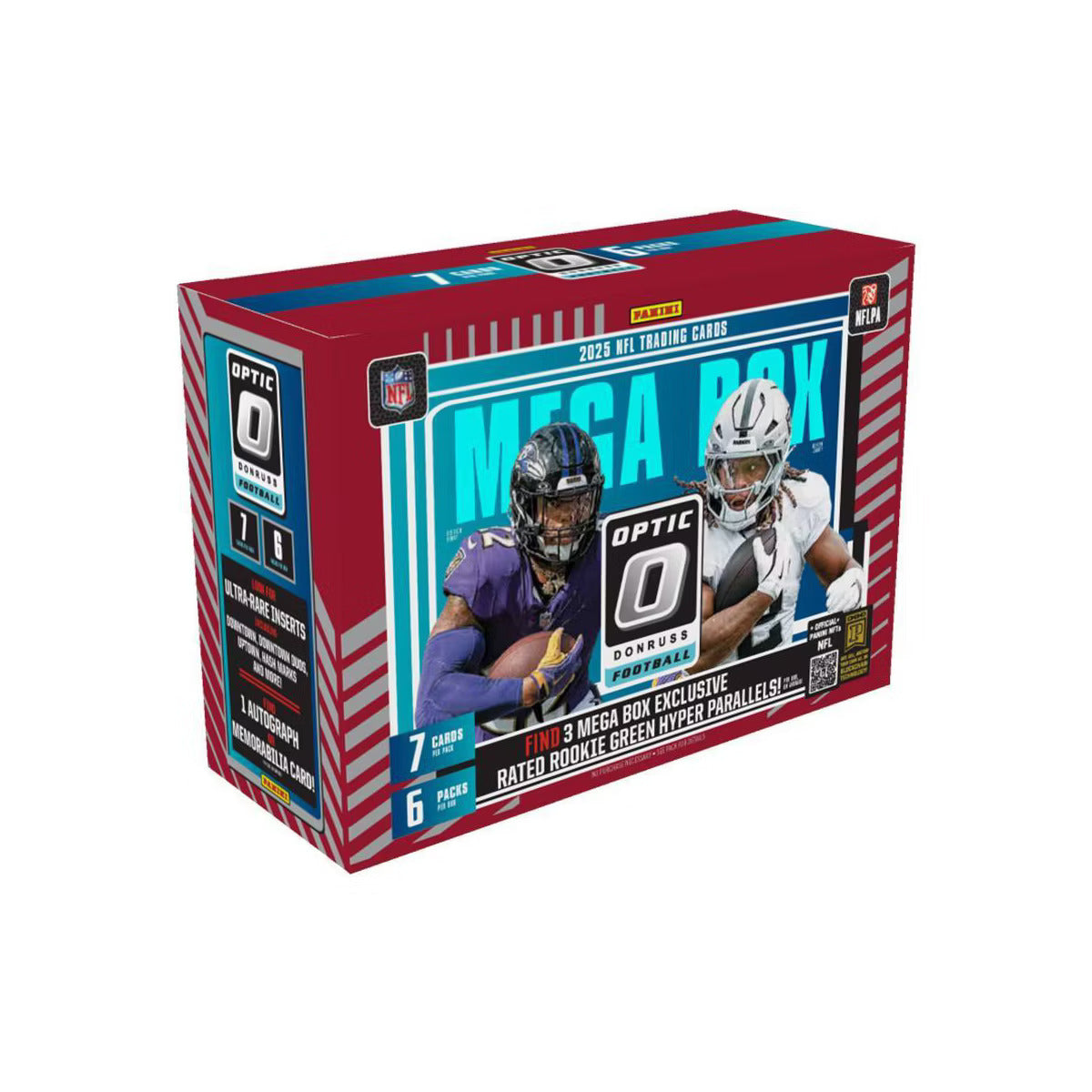 2025 Panini NFL Optic Donruss Football Mega Box