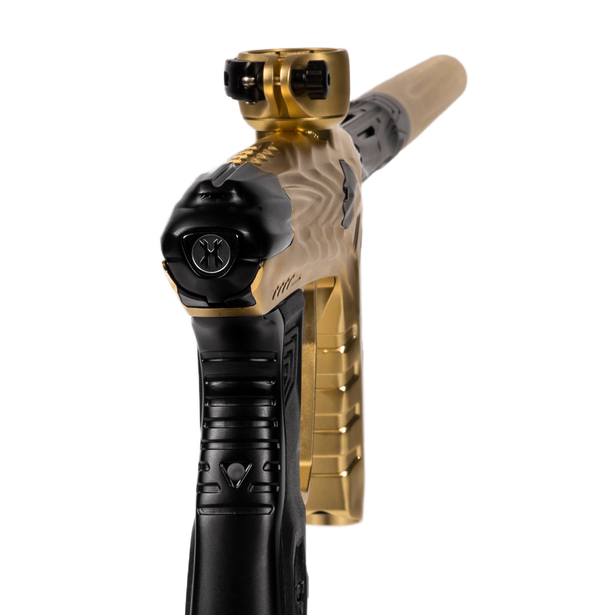茶 gan HK Army Shredder Luxe IDOL - Gold - Mazens Paintball