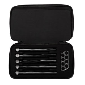 HK Army Hex PWR Barrel Kit - Silver - Black Inserts
