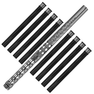 HK Army Hex PWR Barrel Kit - Graphite - Black Inserts