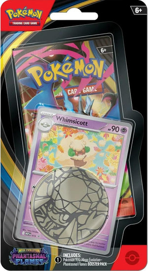 Pokemon Mega Evolution Phantasmal Flames Checklane Blister Pack