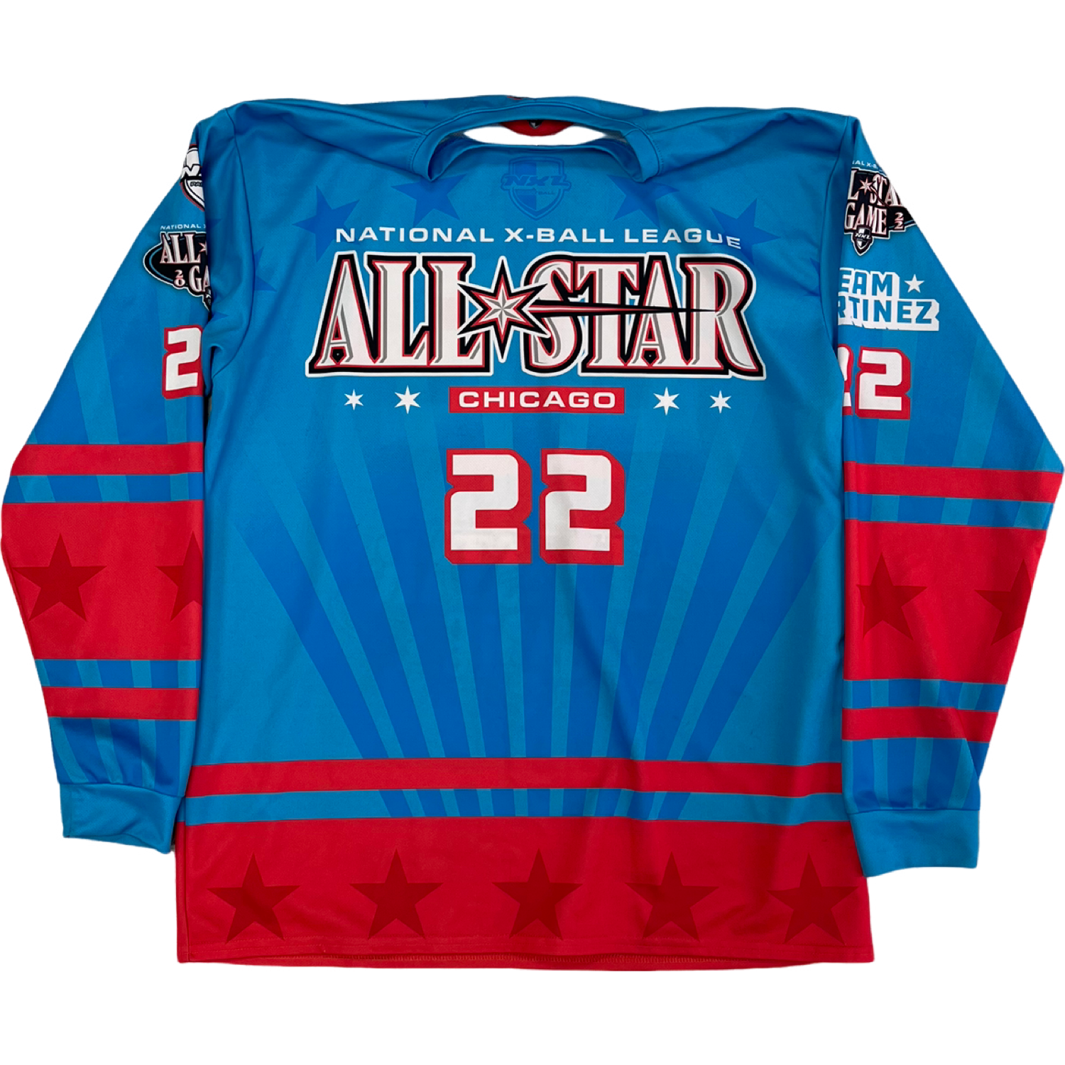NXL XBall All Stars Jersey - Red/Pink/Blue
