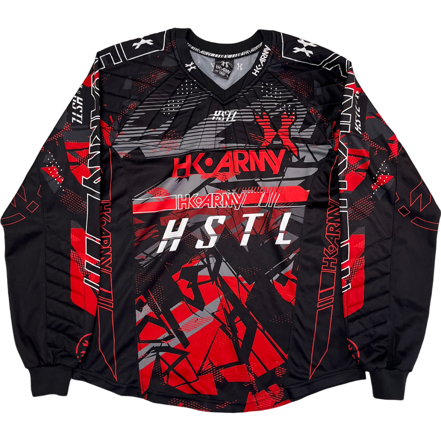 HK Army HSTL Jersey - Black/Grey/Red