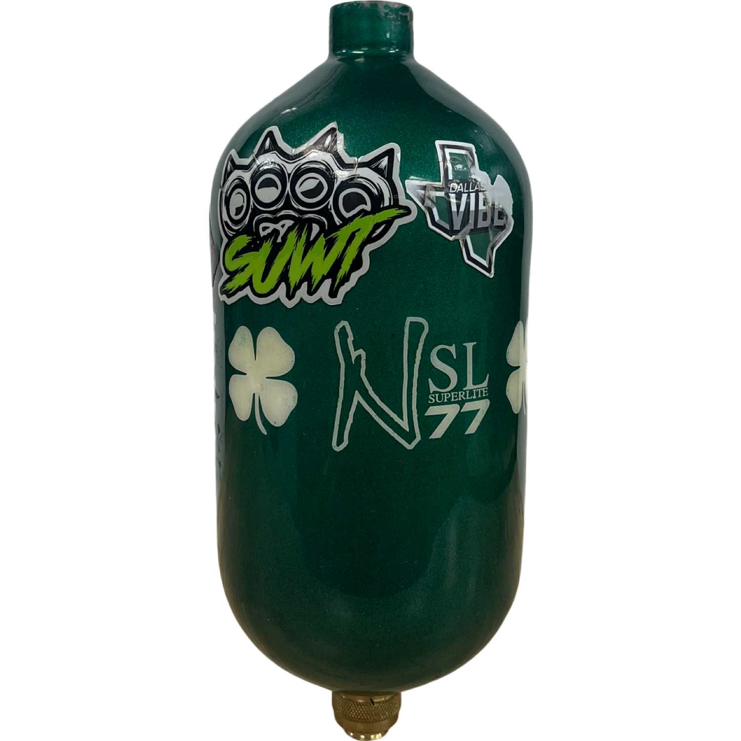 Ninja SuperLite 77/4500 (Used) - Bottle Only - Shamrock Green Sparkle