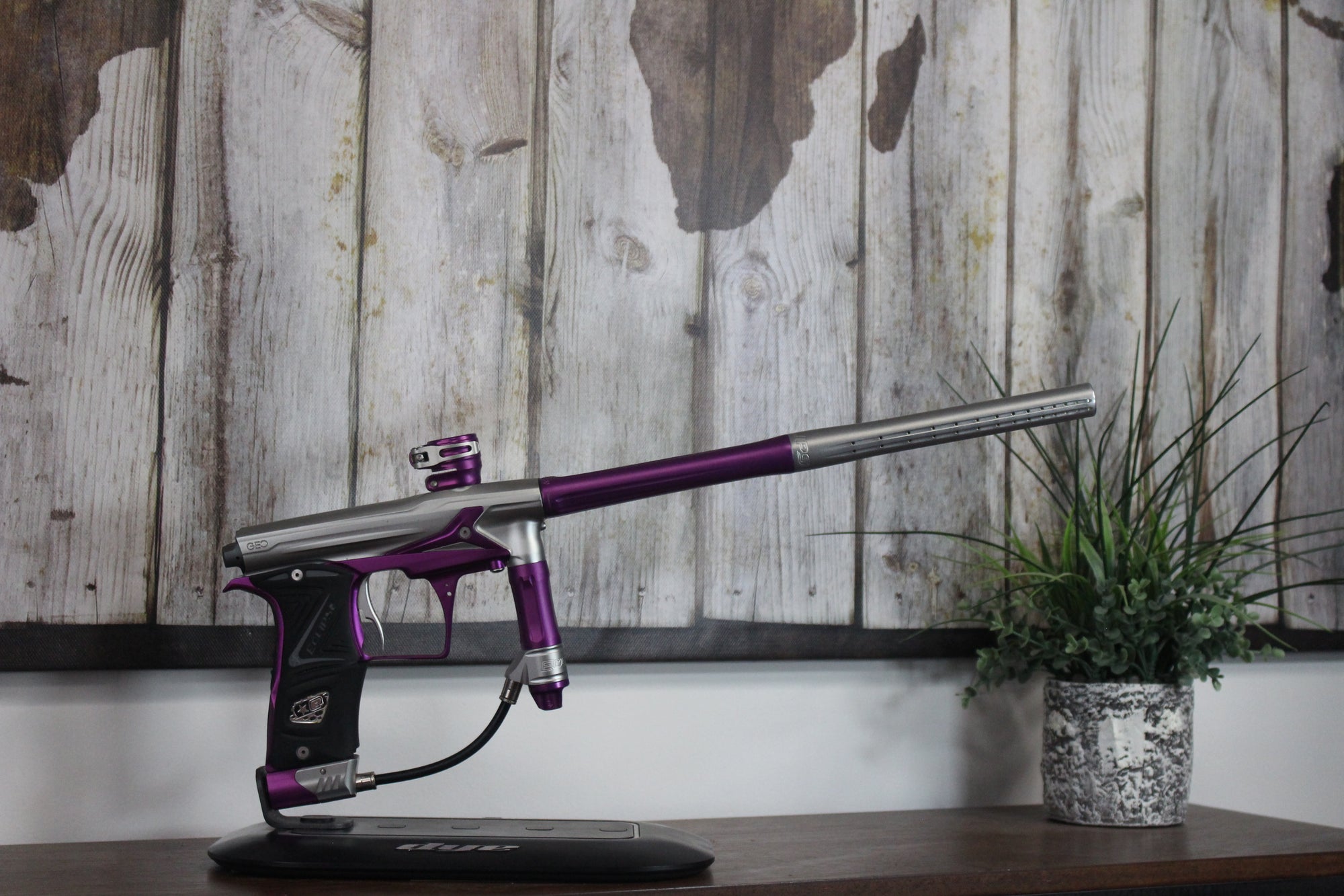 Planet Eclipse Geo 3 w/IV Core - Silver/Purple