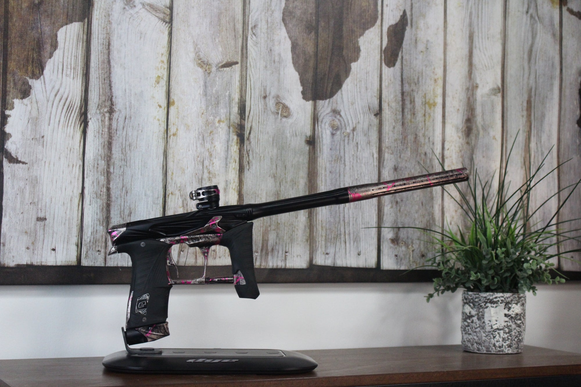 Planet Eclipse GSL - Black w/Grey/Black Acid Wash/Pink Splash