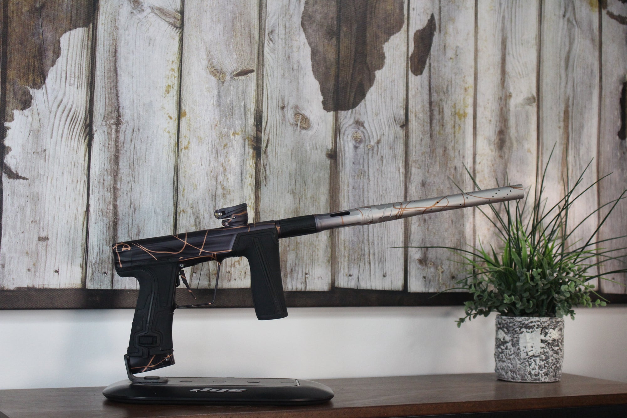 Planet Eclipse Geo R5 - Black/Grey Fade w/Copper Splash