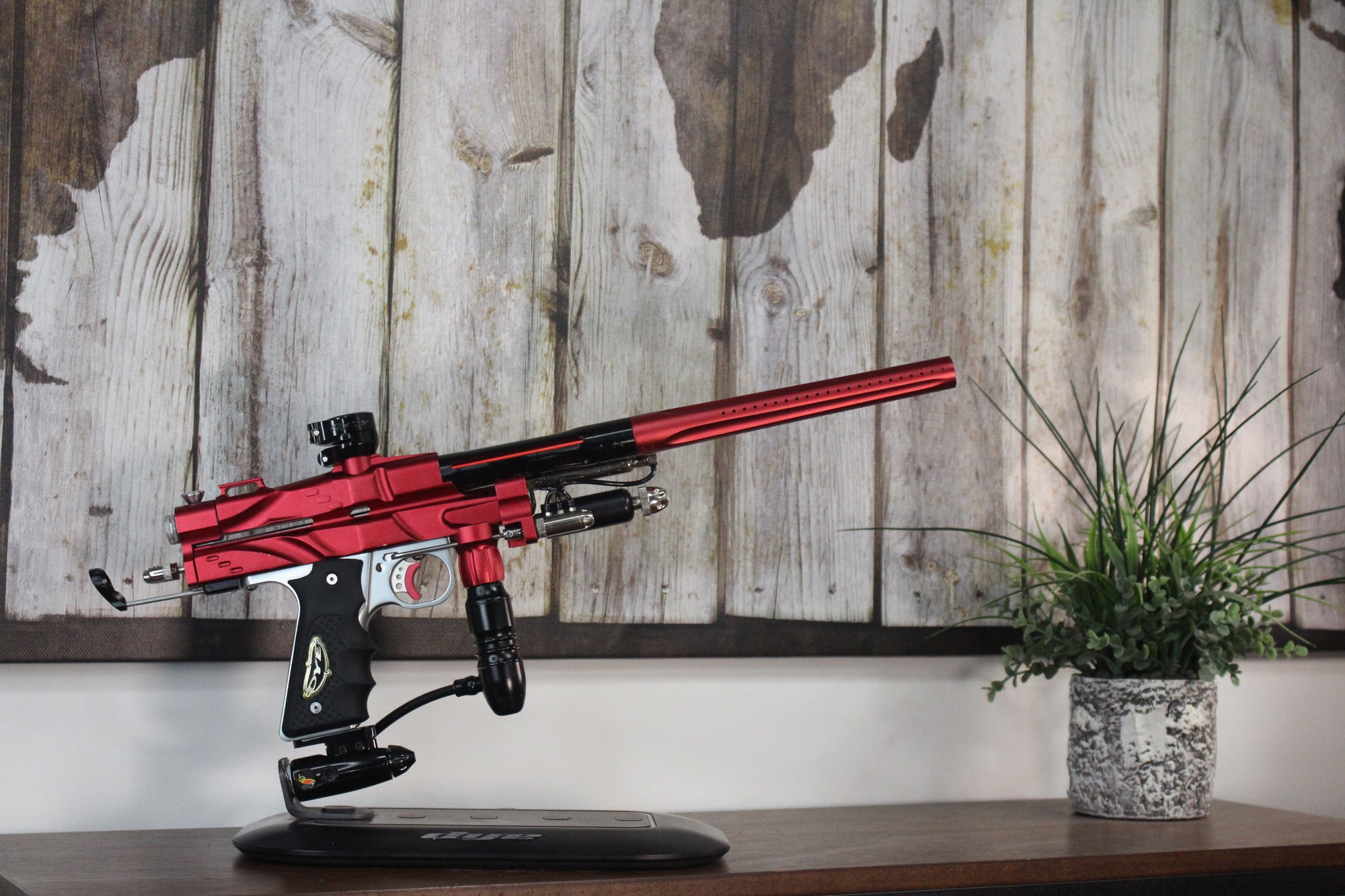Freeflow Rhythm Autococker - Red/Black/Silver