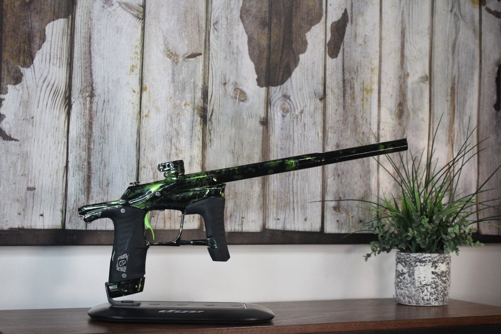 Planet Eclipse LV1.5 - Black/Green Acid Wash