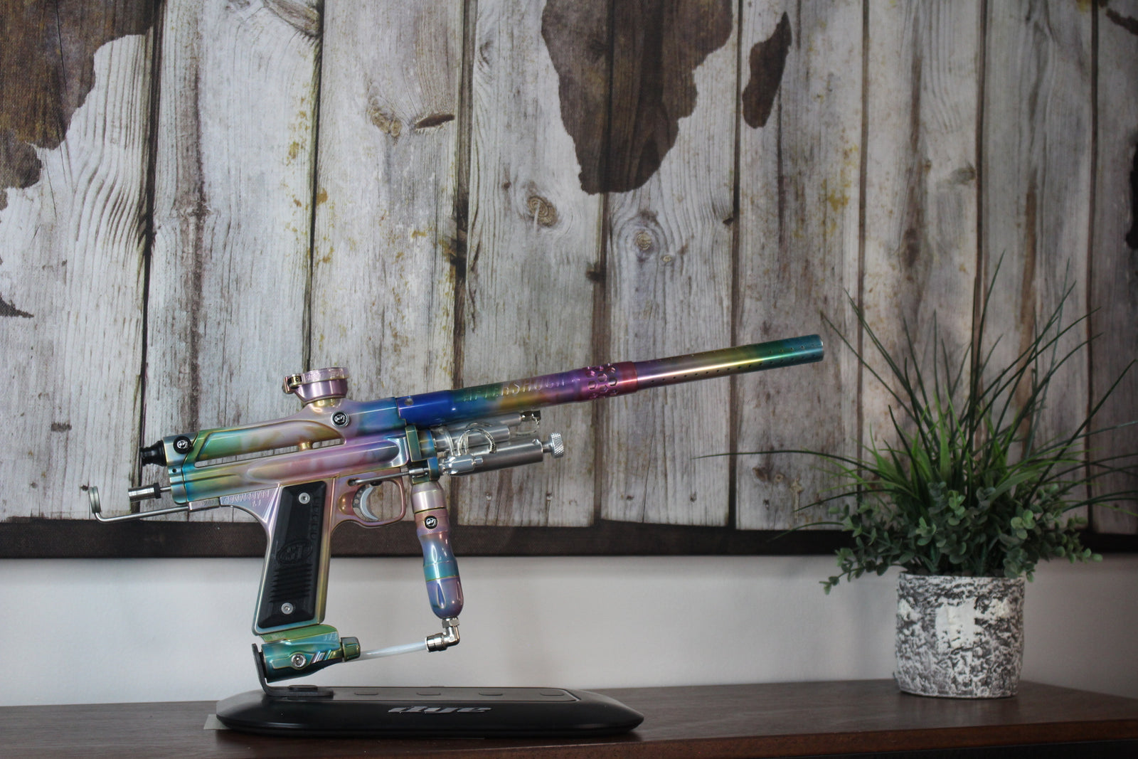 Shocktech Fire Series Autococker - Silver Pearl