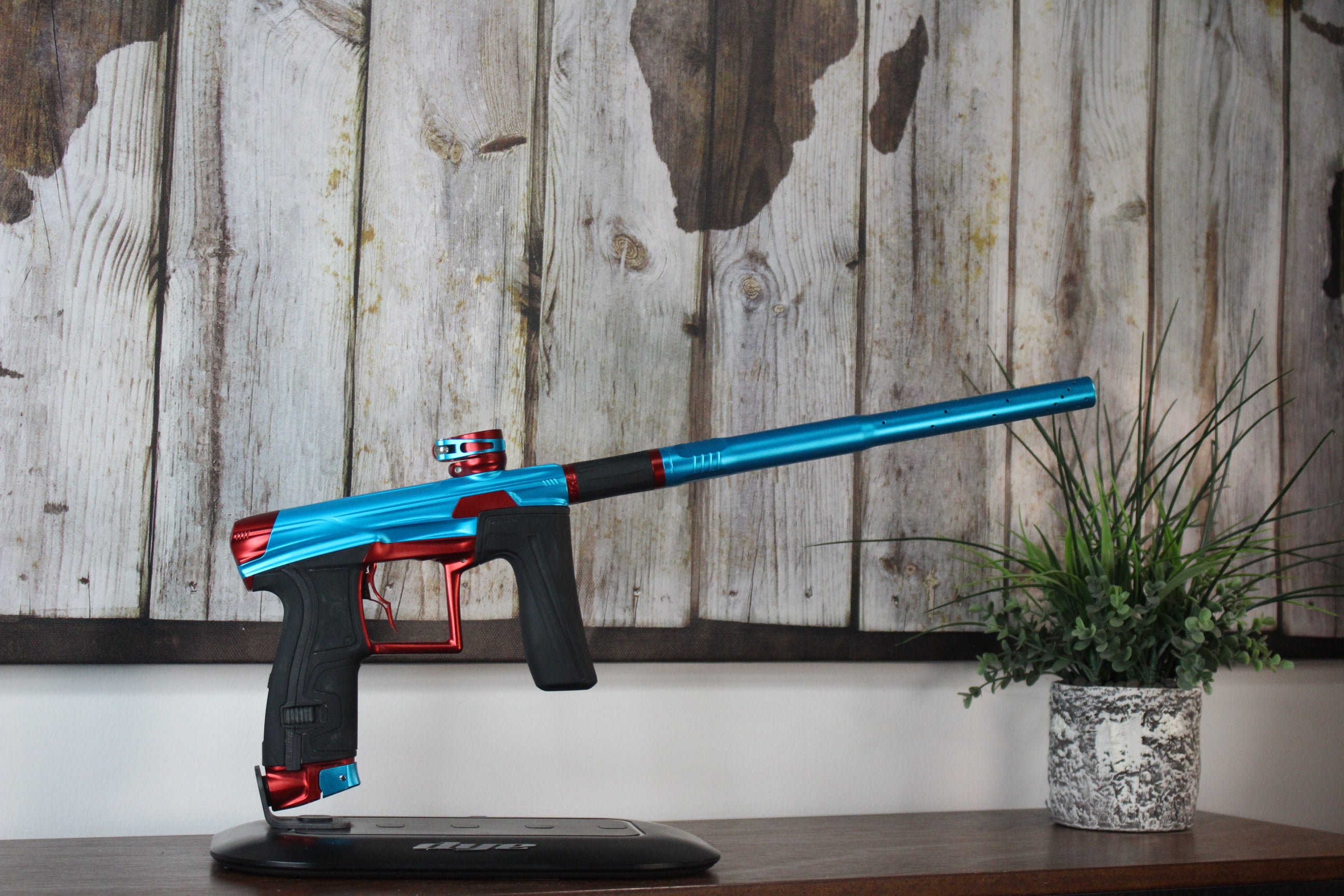 Planet Eclipse Geo 4 - Teal/Red - Mazens Paintball