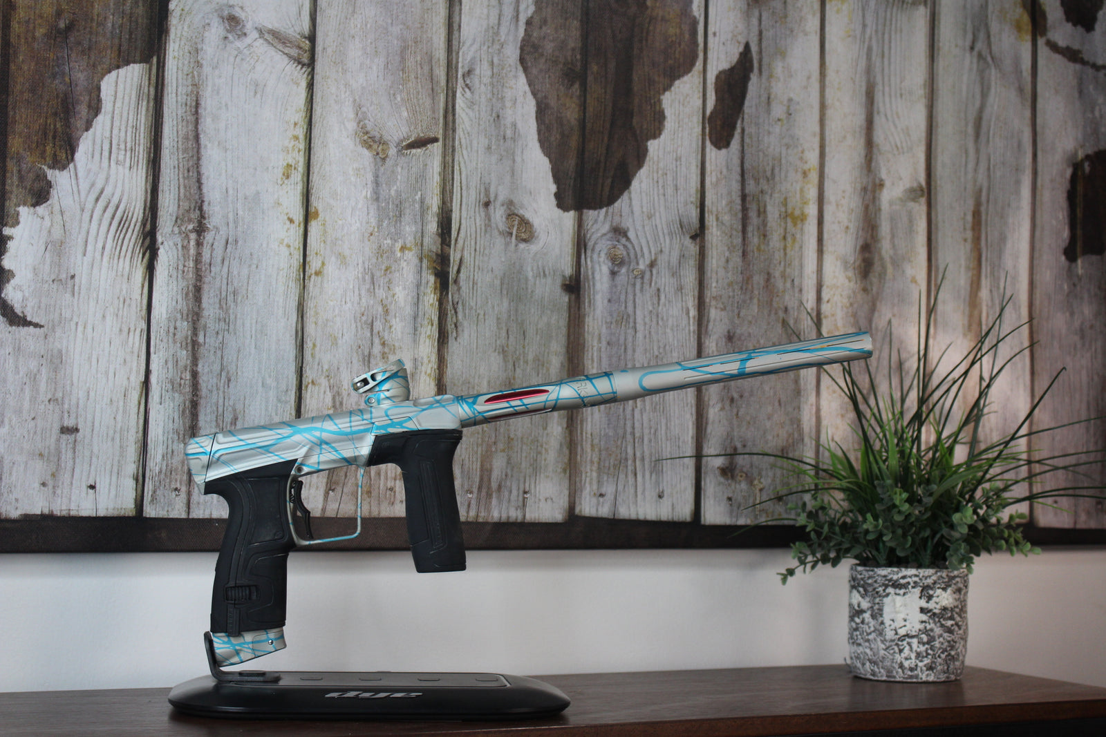 Planet Eclipse CS2 - Silver/Teal Splash