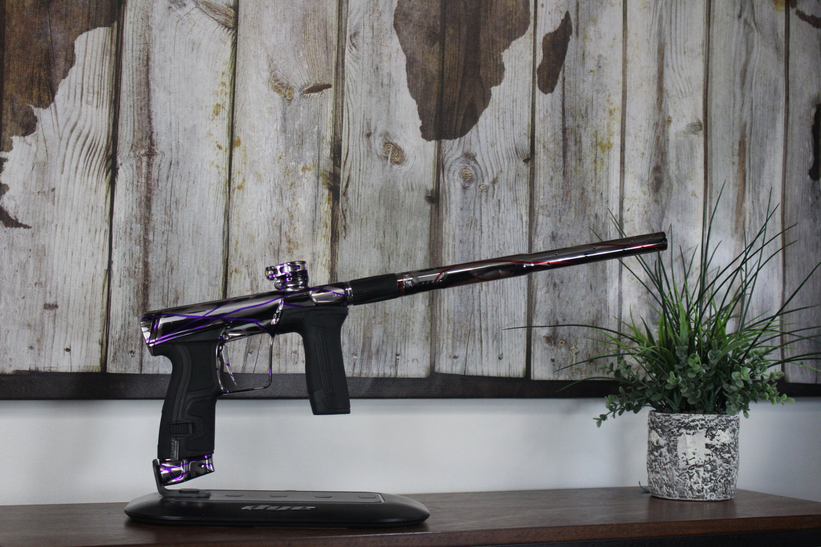 Planet Eclipse CS2 Pro - Black/Silver Acid w/Splash