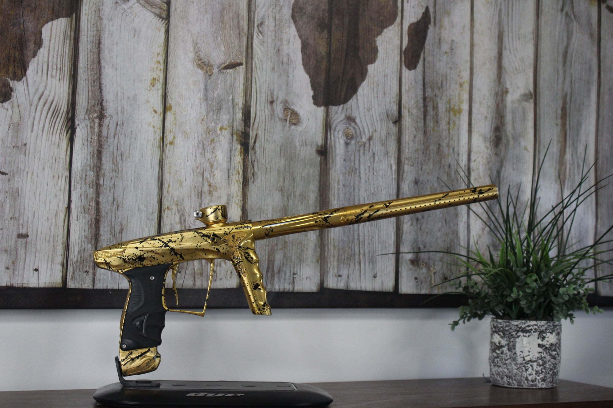 HK Army A51 Luxe X - Gold/Black Splash - Mazens Paintball