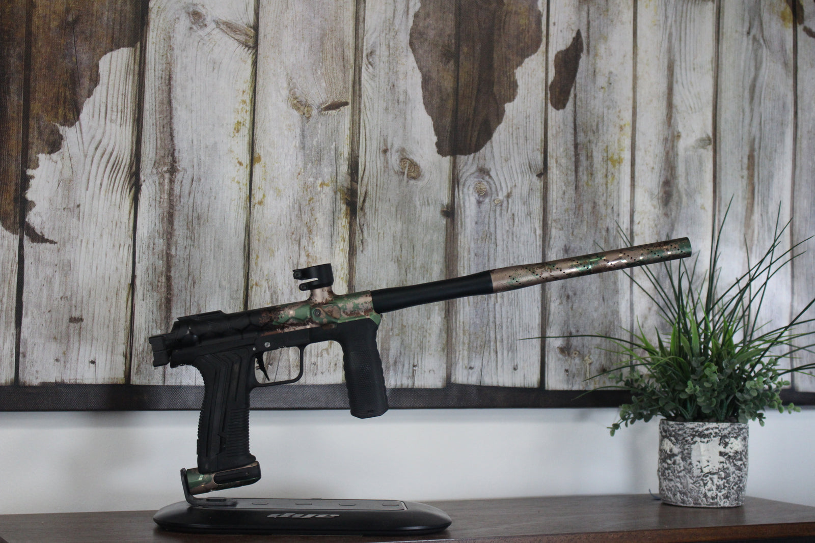 Inception Designs FLE Emek w/Timer - Black Hex Camo Fade
