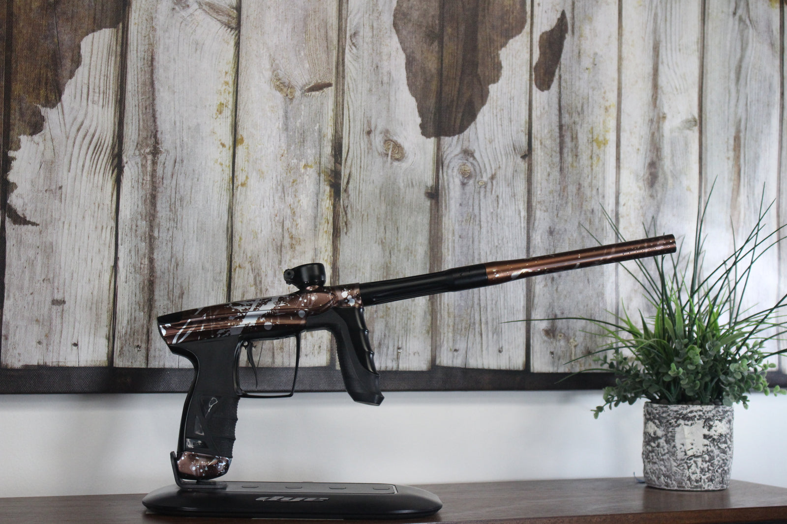 DLX Luxe AIRE - Brown/Silver Splash