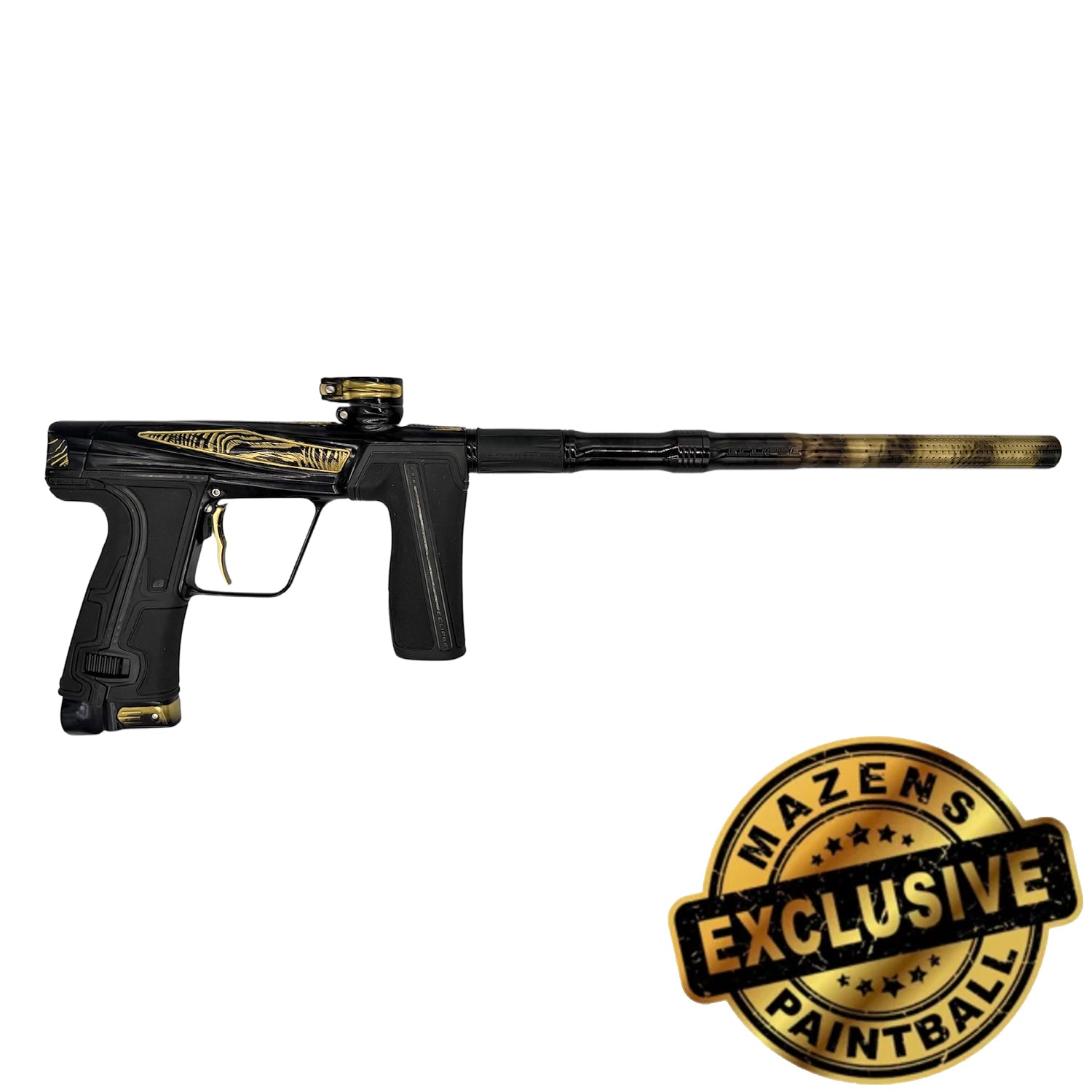 Dark x Planet Eclipse CS3Pro - Black/Gold Brush