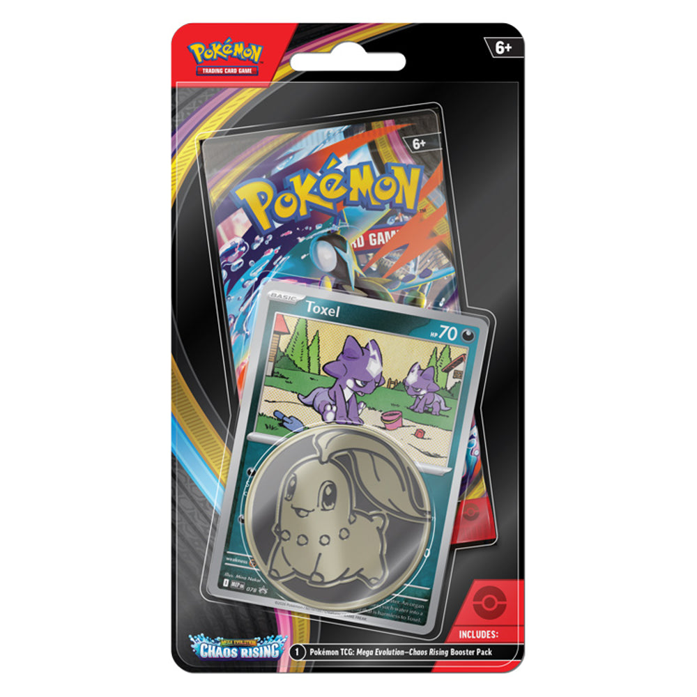Pokémon TCG: Mega Evolution - Chaos Rising Checklane Blister (Toxel)