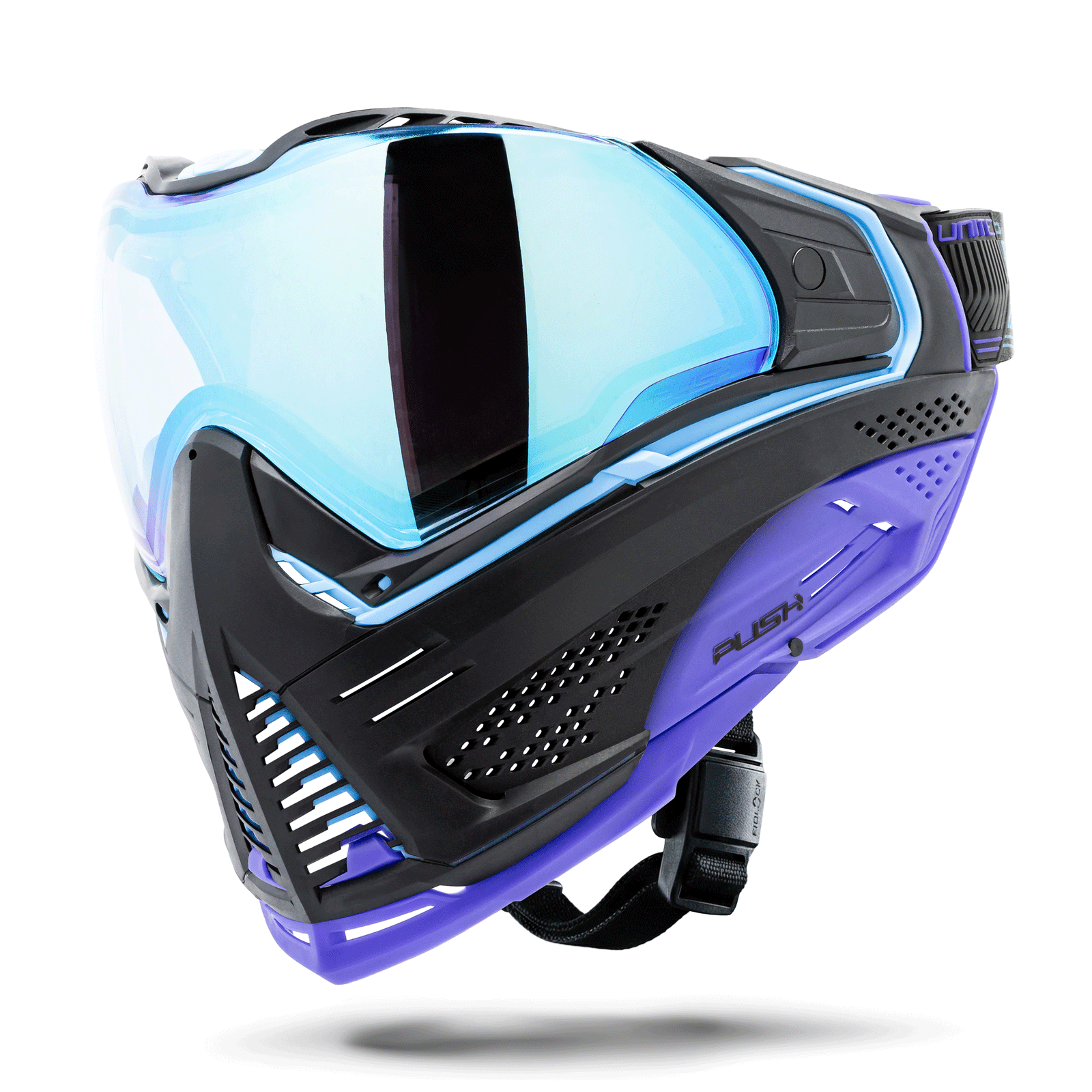 Push Unite Goggle Mk II - Nebula (Black/Turq/Purple) - Blue Lens