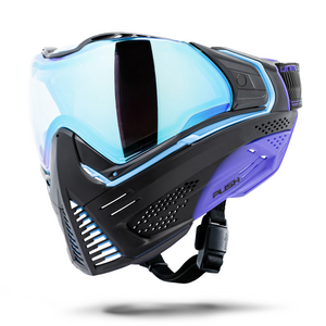 Push Unite Goggle Mk II - Nebula (Black/Turq/Purple) - Blue Lens