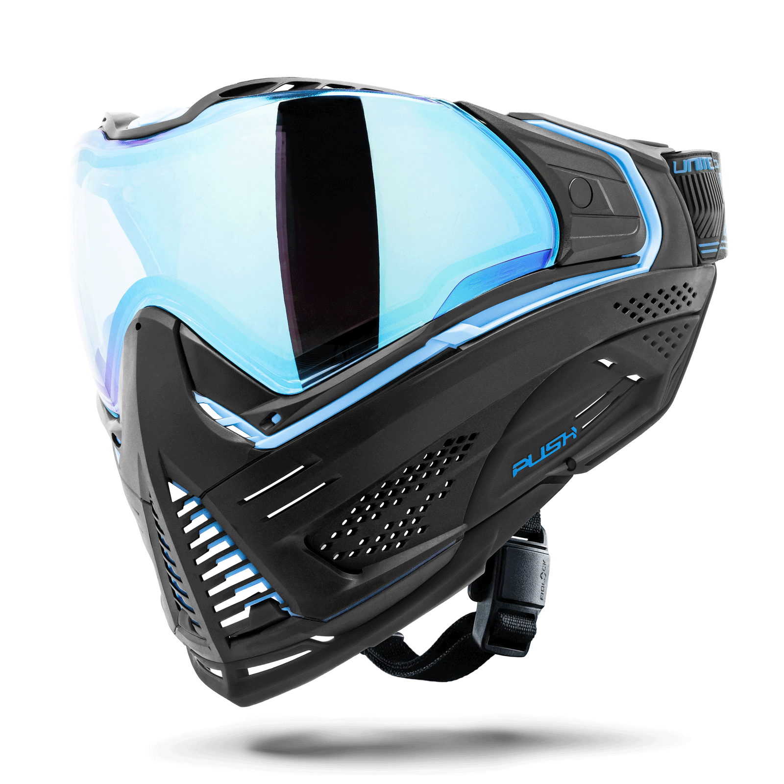 Push Unite Goggle Mk II - Vortex (Black/Blue) - Blue Lens